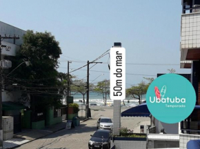 Apto 12-2 com churrasqueira - Beira mar - Sirlei Ubatuba